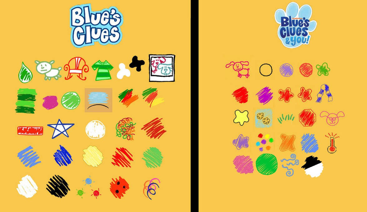 Blue's Clues Color Clues by Jack1set2 on DeviantArt