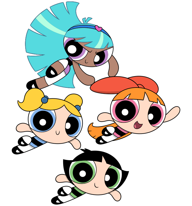 Powerpuff Girls with Bliss Vector by Jack1set2 on DeviantArt
