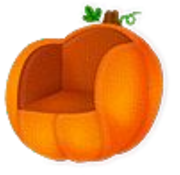 Pumpkin Chair (Carrot Shop) Vector by Jack1set2 on DeviantArt