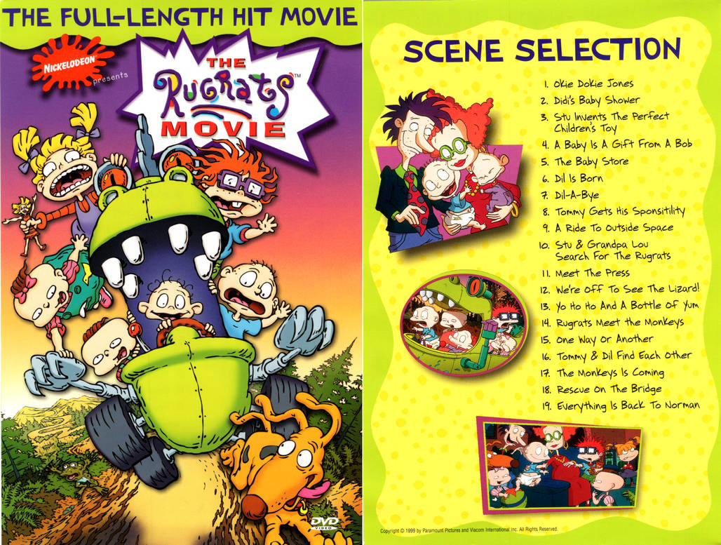 The Rugrats Movie DVD Insert by Jack1set2 on DeviantArt