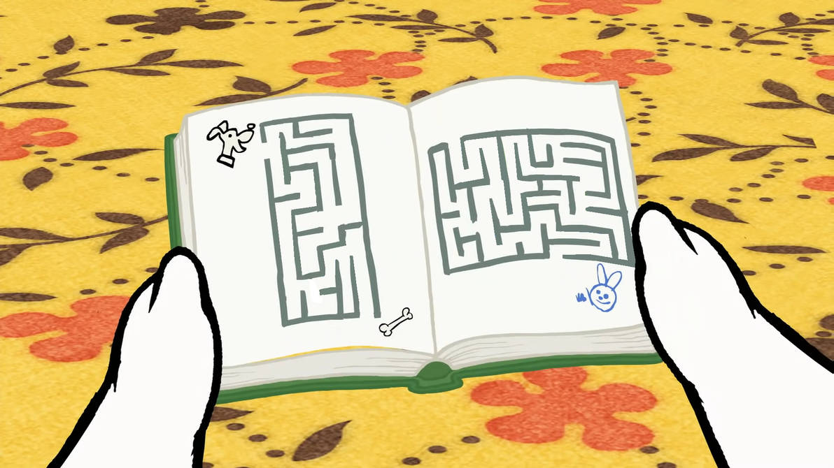 Ruby Maze Max and Ruby Maze Template by Jack1set2 on DeviantArt