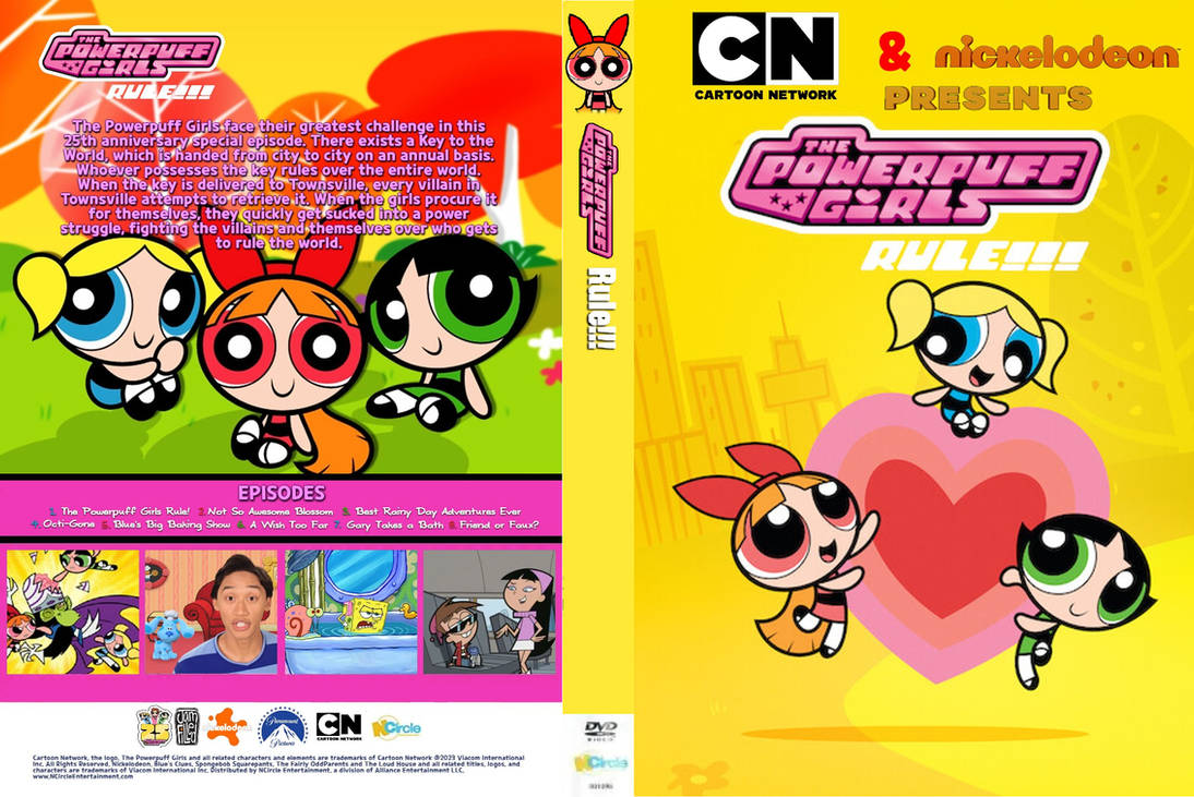 Ppg Rule The Powerpuff Girls Rule!!! DVD (CUSTOM) by Jack1set2 on DeviantArt