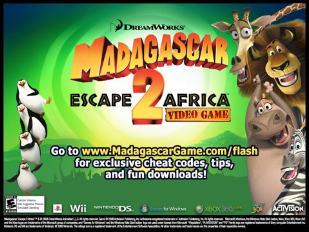 Madagascar Game Script Madagascar Escape 2 Africa Video Game Promo by Jack1set2 on DeviantArt