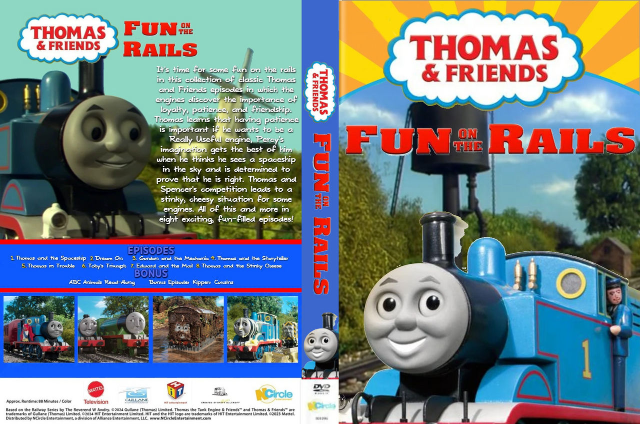 Marion Rails Dvd Thomas and Friends: Fun on the Rails DVD (CUSTOM) by Jack1set2 on ...