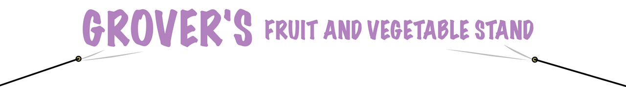 Grover's Fruit and Vegetable Stand Sign by Jack1set2 on DeviantArt