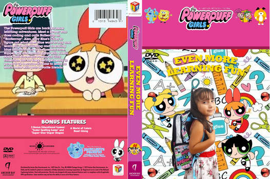 The Powerpuff Girls: Even More Learning Fun DVD