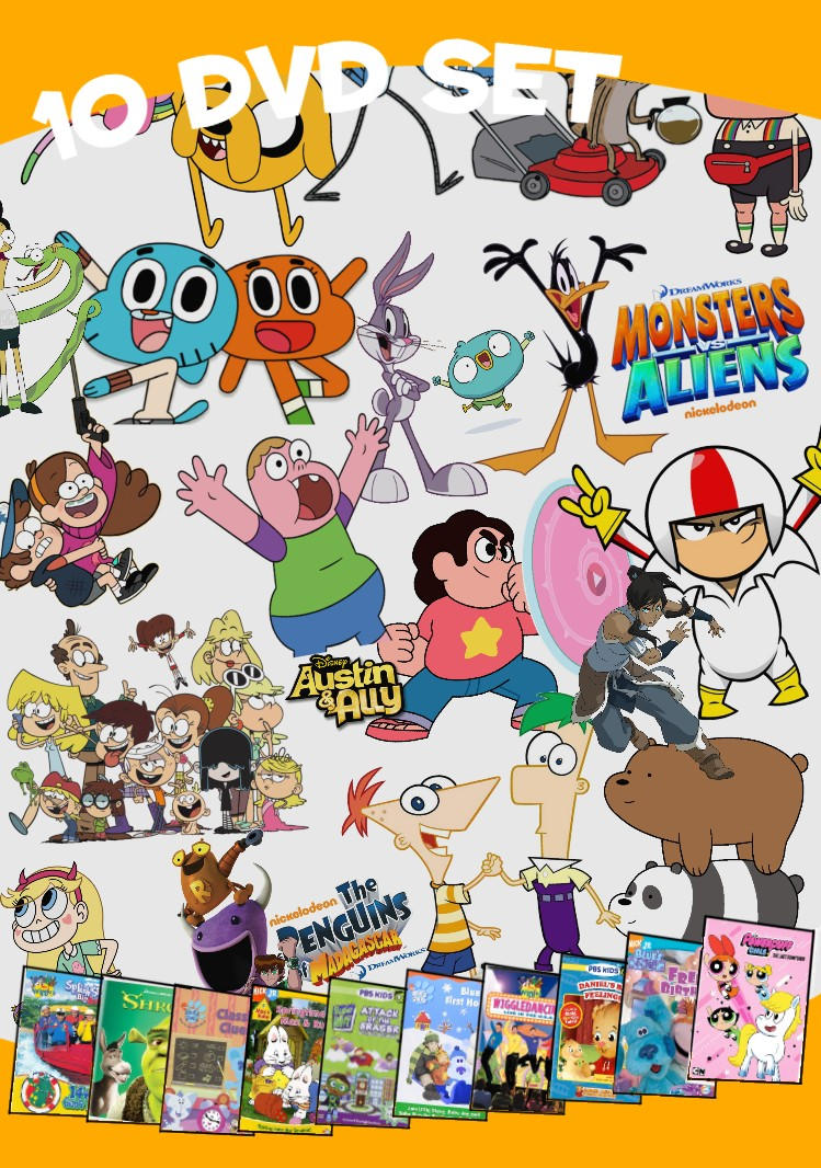 10 DVD Set Vol. 2 by Jack1set2 on DeviantArt