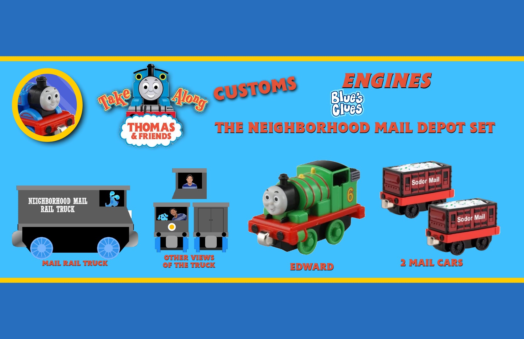 Take Along The Neighborhood Mail Depot Set Engines by Jack1set2 on ...
