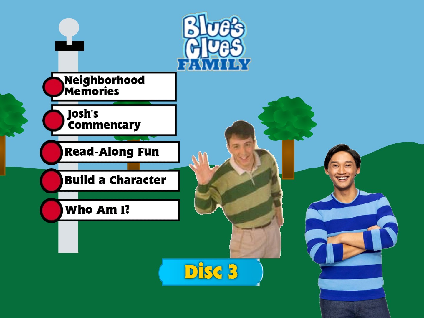 Blue's Clues Family - The Early Years (MENU) #3 by Jack1set2 on DeviantArt