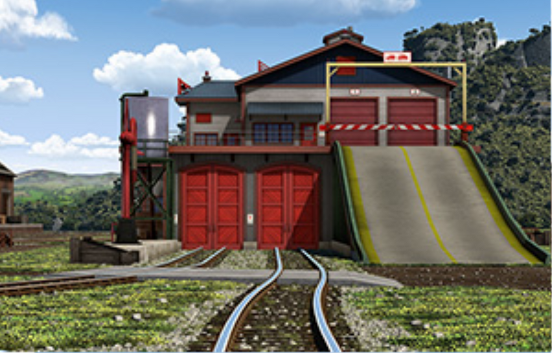 Sodor Search and Rescue Centre (STS) Background by Jack1set2 on DeviantArt