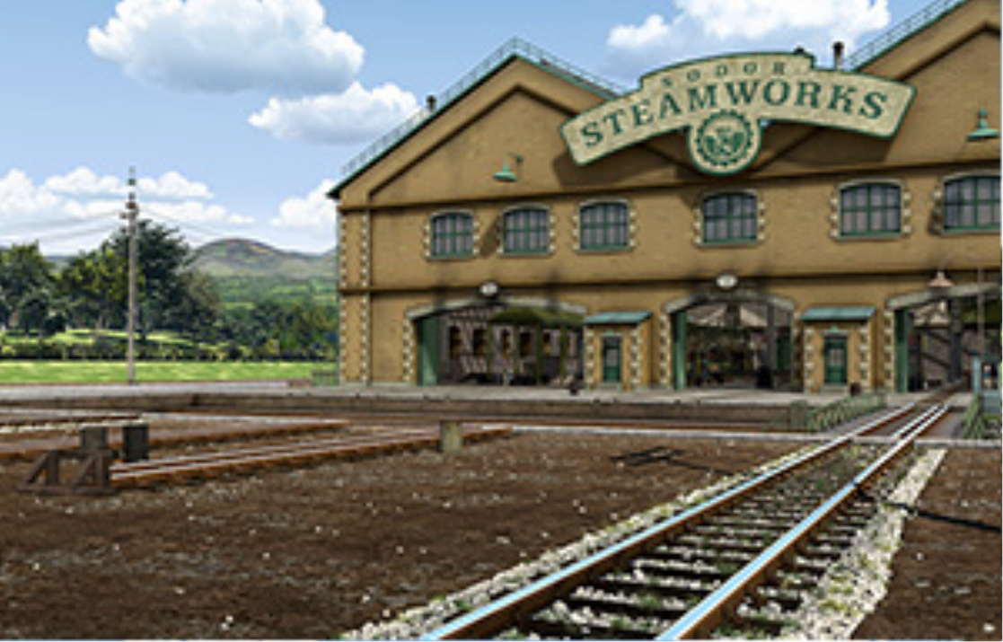 Sodor Steamworks (STS) Background by Jack1set2 on DeviantArt