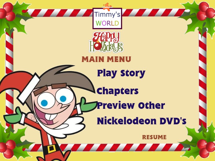 Timmy's World: Happy Holidays! (DVD MENU) by Jack1set2 on DeviantArt