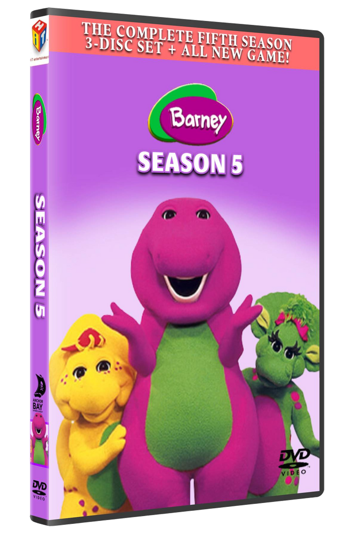 Barney Season 5 3 Disc Set DVD By Jack1set2 On DeviantArt barney-season-5-3-disc-set-dvd-by-jack1set2-on-deviantart