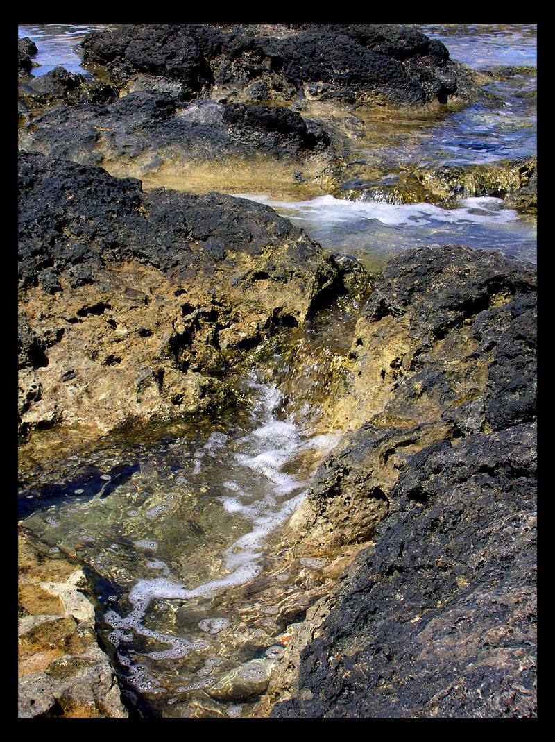 A Rocky Beach, Hawaii