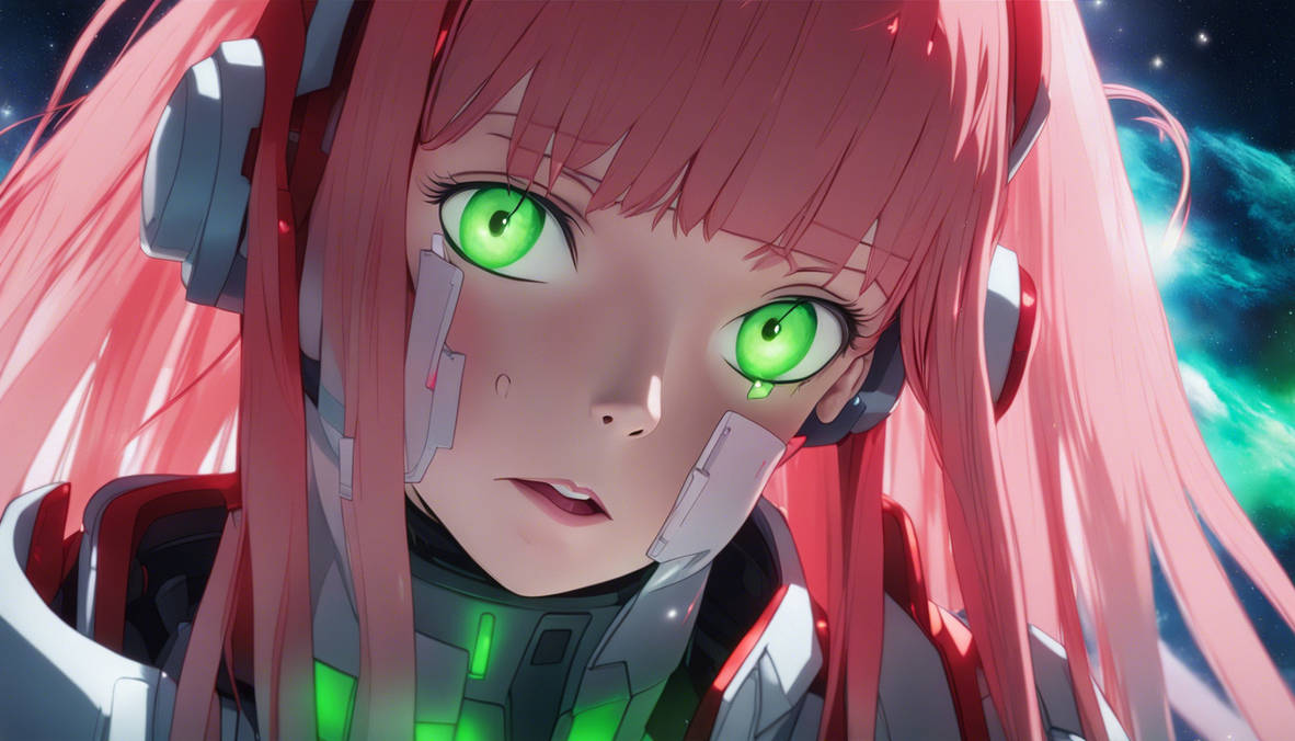 Beautiful Ultrarealistic Face Zerotwo From Darling