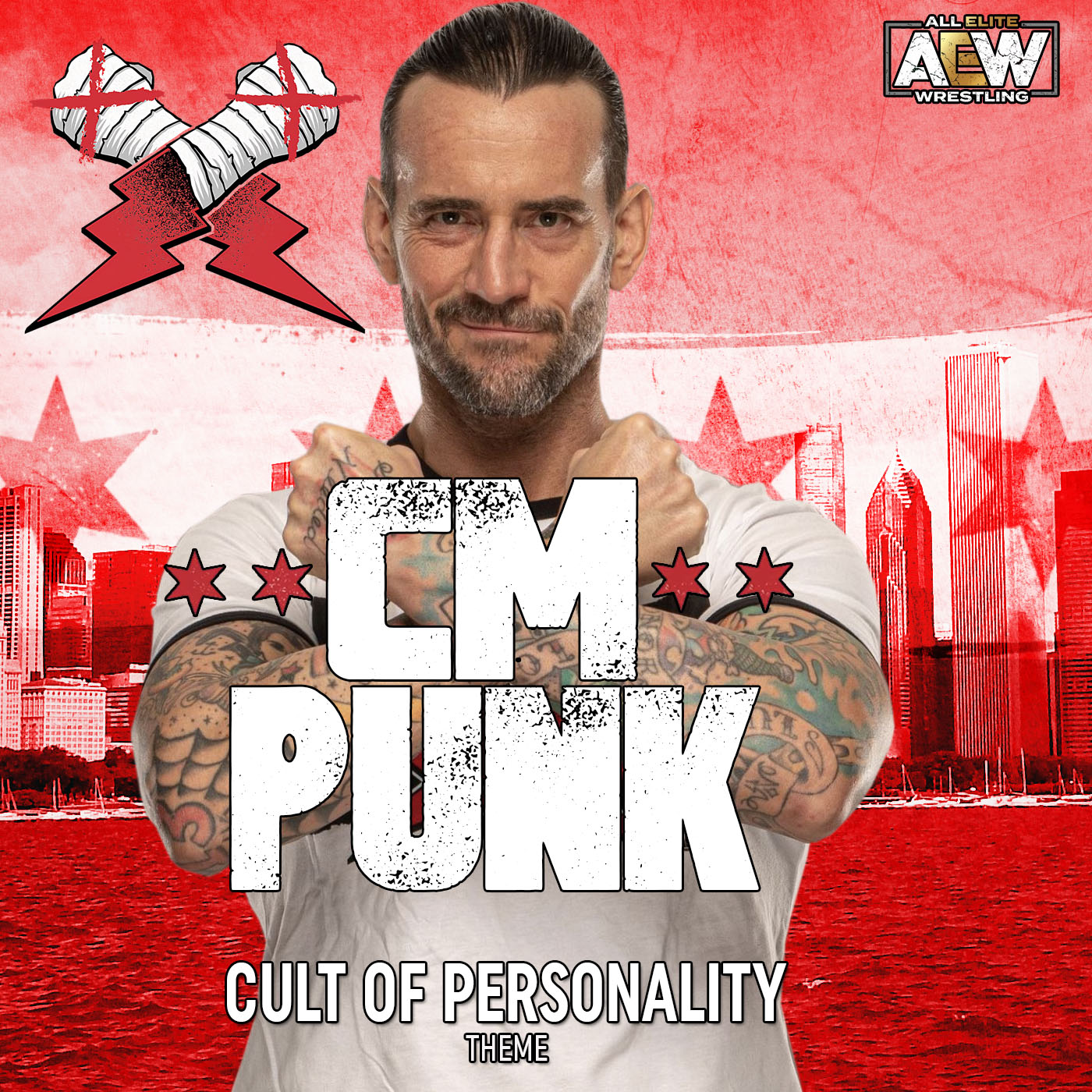 CM Punk - Cult of Personality by rockandrolla on DeviantArt
