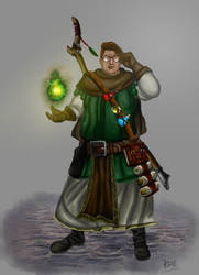 Alchemist Mage. Concept Art