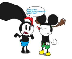 Oswald's late reaction to fans Still acusing Mintz