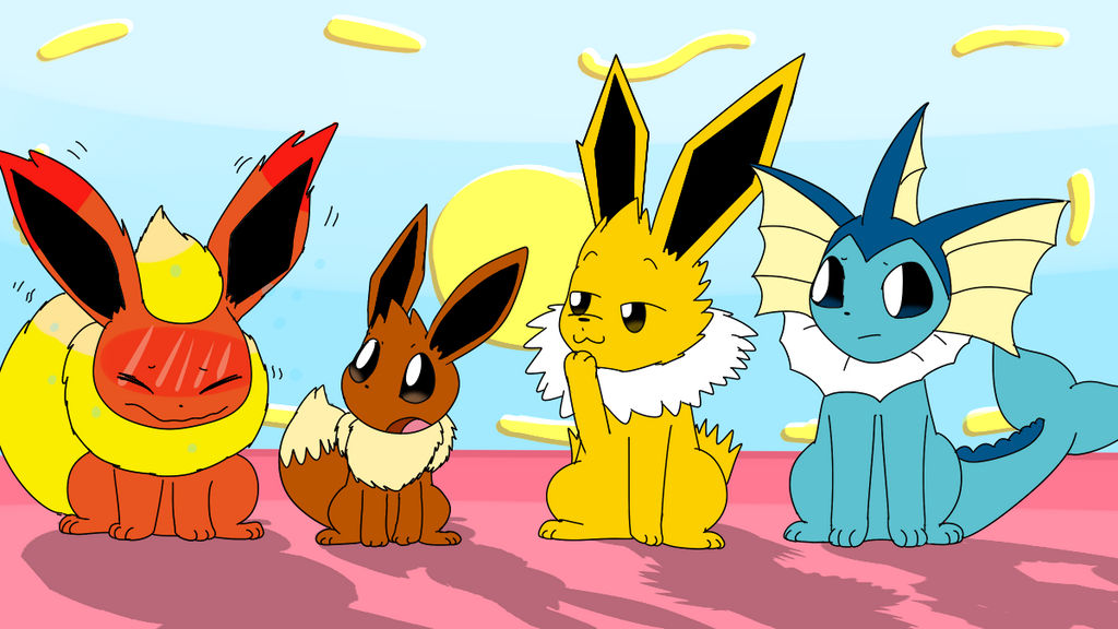 Kanto Eeeves By Sp19047 On DeviantArt kanto-eeeves-by-sp19047-on-deviantart