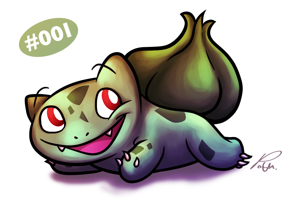 Bulbasaur by Petradactyl