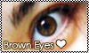 Brown eyes Stamp