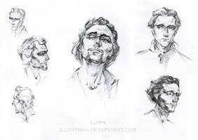 Hiddles sketches