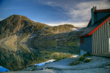 Geirangerfjord Djupvatnet Lake