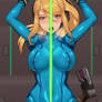 Samus in laser peril