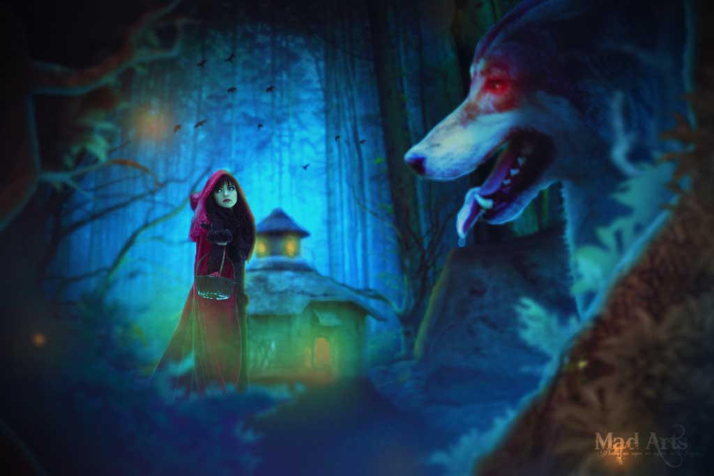 Red Riding Hood  by ThunderMadArts14