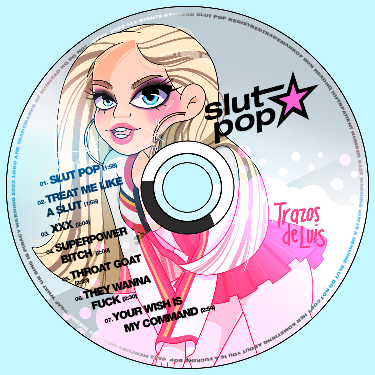 Slut pop cd desing by TrazosdeLuis on DeviantArt