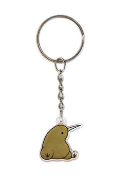 1 Inch Kiwi Keychain / Cell Phone Charm