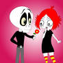 A flower to another flower - Ruby gloom x skullboy