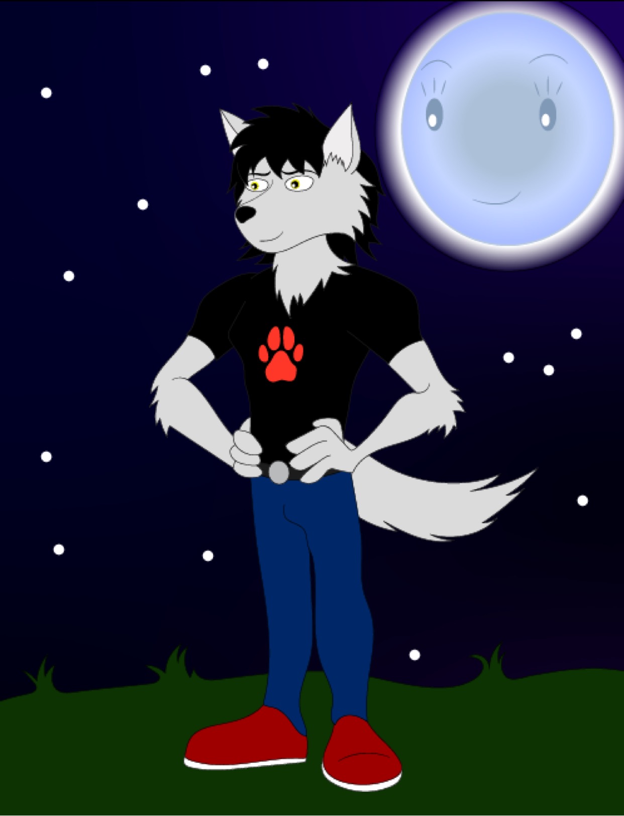 Ruby gloom oc - locky wolf the werewolf