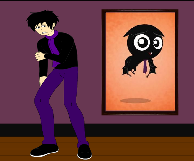 human scaredy bat - ruby gloom