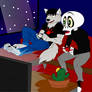 Games night - skullboy and locky wolf