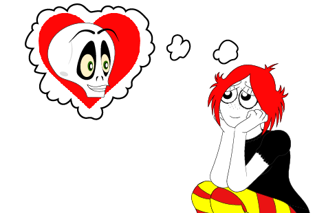 happy valentines day - ruby gloom