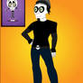 Skull boy redesign - ruby gloom