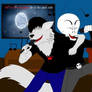 Karaoke friends - skullboy and locky wolf