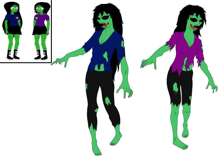 corrupt marleen and amy - the zombie twins