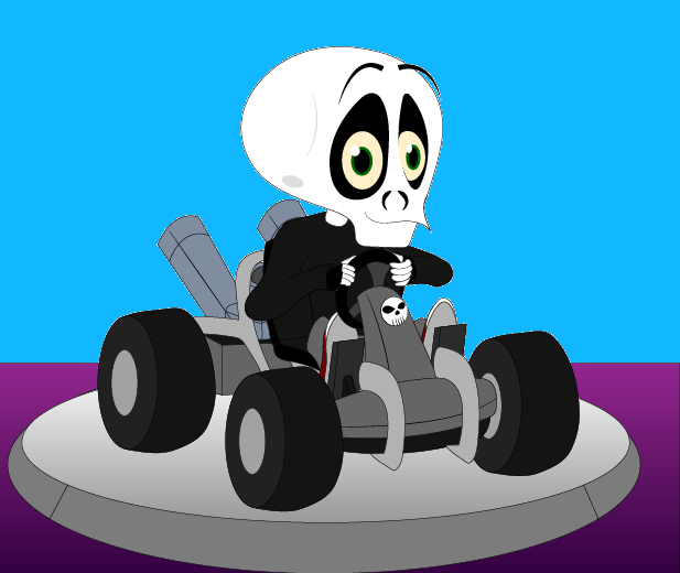 skull kart - ready to race