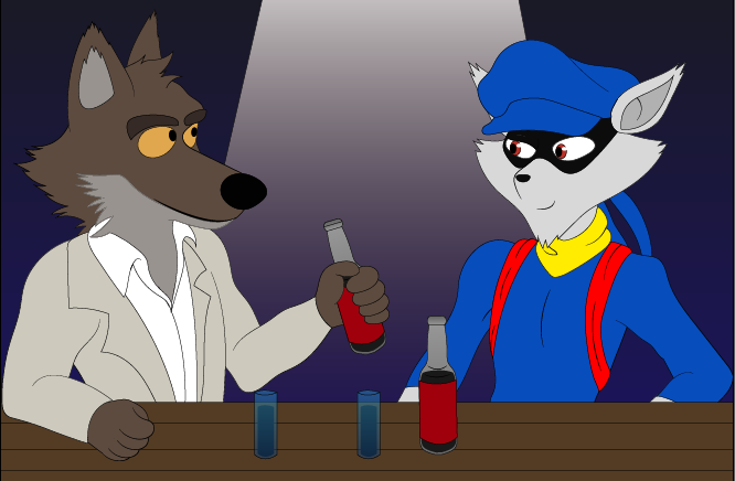 furry thieves - mr wolf meets sly cooper