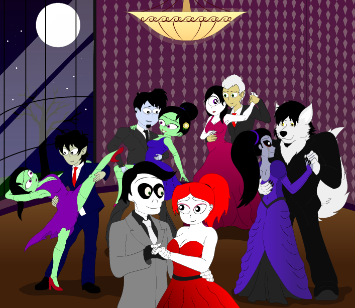 the gloomsville gala - ruby gloom