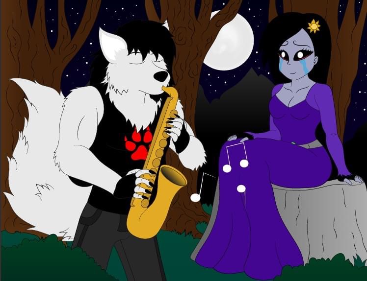 Jazz love - misery and locky wolf