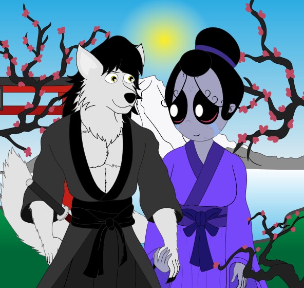 Japan love - misery X loki wolf
