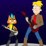 gary and little cato - ROCK IN THE SPACE
