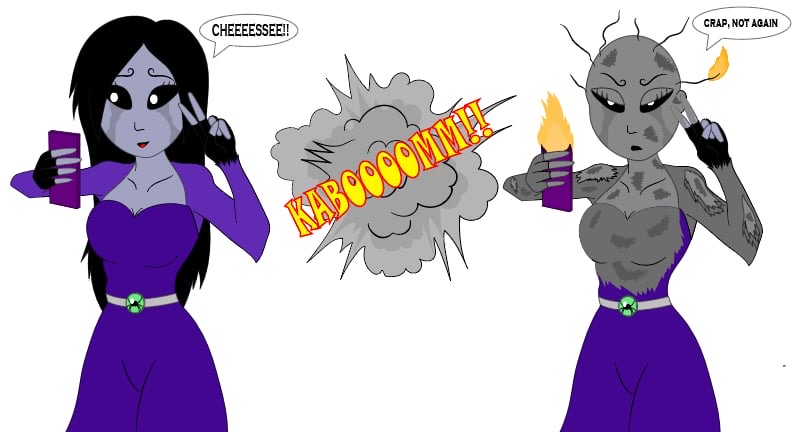 Just a little selfie - ruby gloom misery (adult)