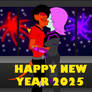 happy new year ..... in the space - HankXash