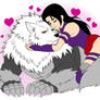 My little puppy - psylocke and silver wolf