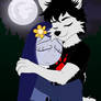 Just a hugh its enought - misery and Loki wolf