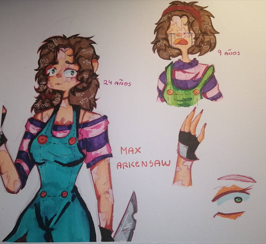 Slasher Girl Oc by Maichellfanarts21 on DeviantArt